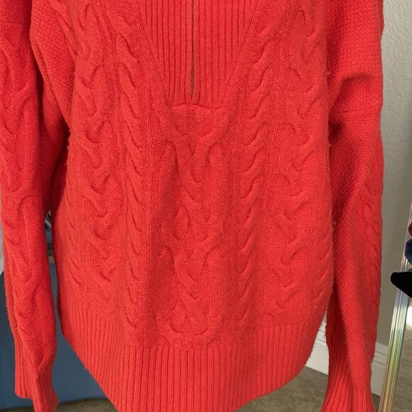 J. Crew Womens Sweater Sz Large Wool Alpaca Blend Preppy Normcore Winter Comfy - Picture 10 of 16